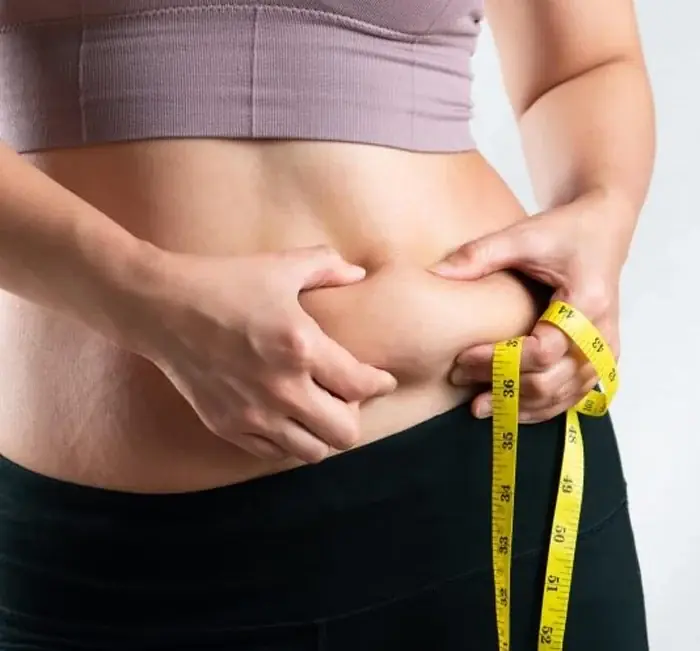 Belly fat and midsection weight gain, the concern JellyTide is marketed for