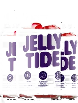 JellyTide 3-bottle apple cider vinegar gummy package