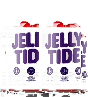 JellyTide 6-bottle best-value apple cider vinegar gummy package